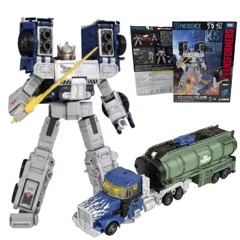 Hasbro Original Transformers Synercenex Megatron Type Godzilla Optimus Prime MFS-3 Mecha Action Figure Toys for Boys Girls Gift