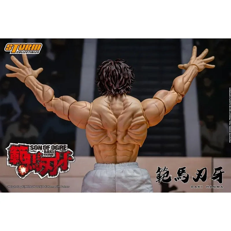 Original Storm Toys Baki Hanma Son of Ogre Baki Hanma BBTS Exclusive 1/12 Scale In Stock Anime Action Figures Model Toys