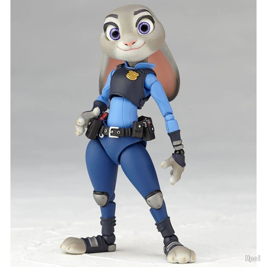 KAIYODO GENUINE ORIGINAL   THE MOVIE REVO SERIES ZOOTOPIA BY JUDY HOPPS   Action Figure Toys For Boys Girls Kids  Gift