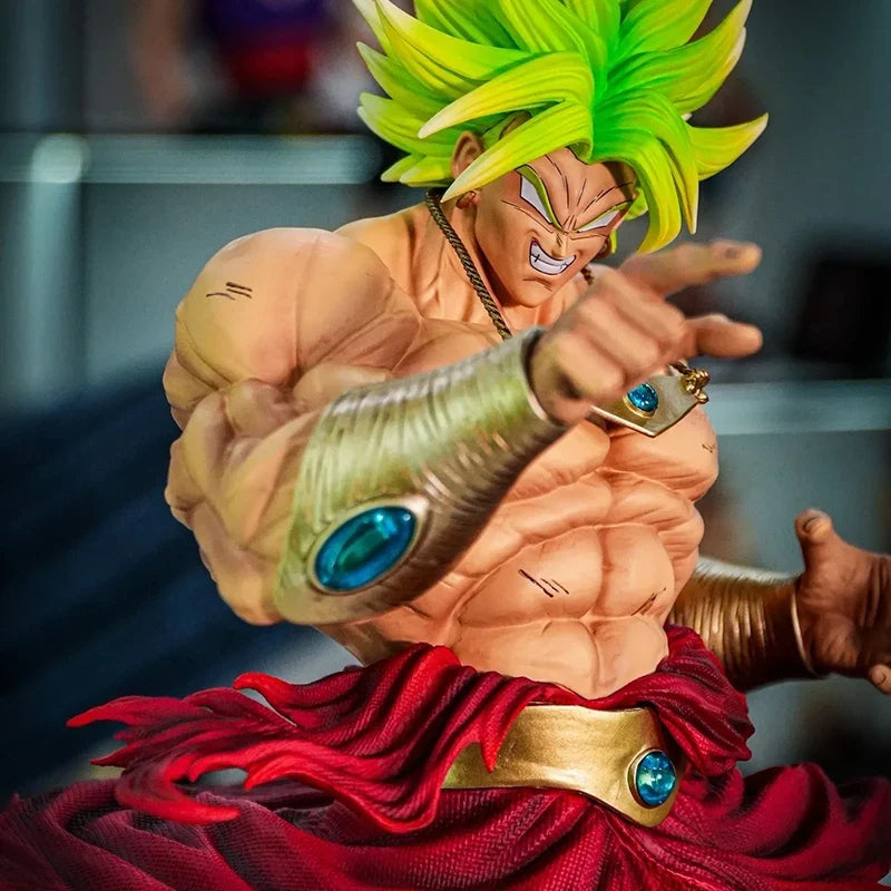 Dragon Ball Figure Janime T Toys Anime Figures Broly Figurine Super Saiyan Broli Statue Desktop Decor Collection Pvc Model Gift