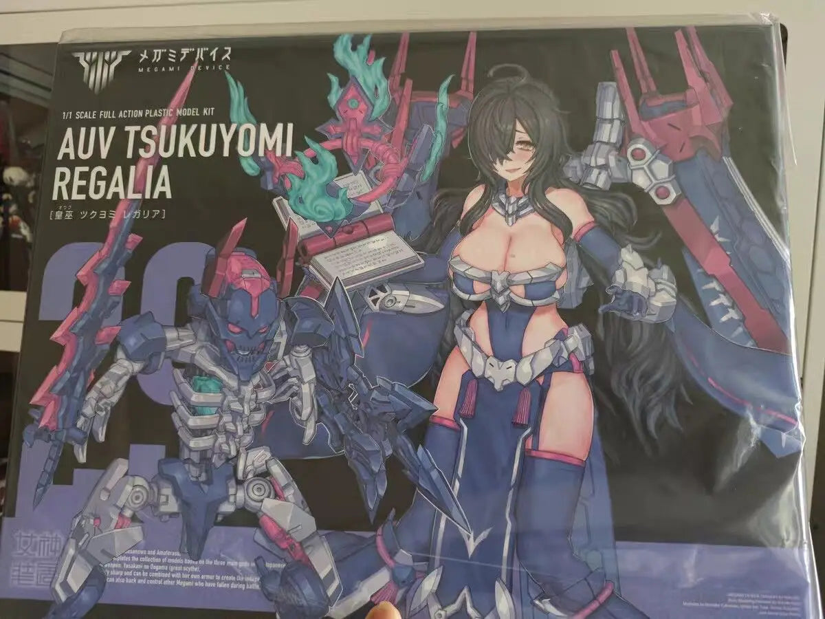 Kotobukiya Original Megami Device Kp702 Auv Tsukuyomi Regalia Action Figure Collection Model Ornaments Toys Gifts For Children