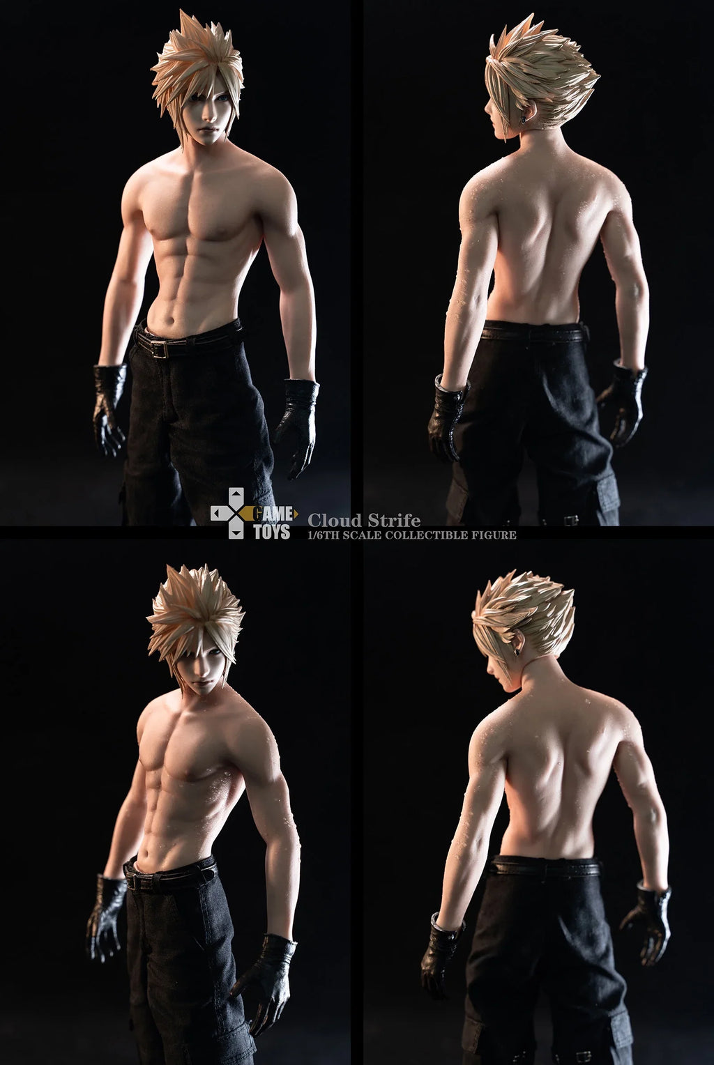 Original  FF7 AC Game toys GT-006A 1/6 Cloud Strife 1/6 Action Figure About 32CM