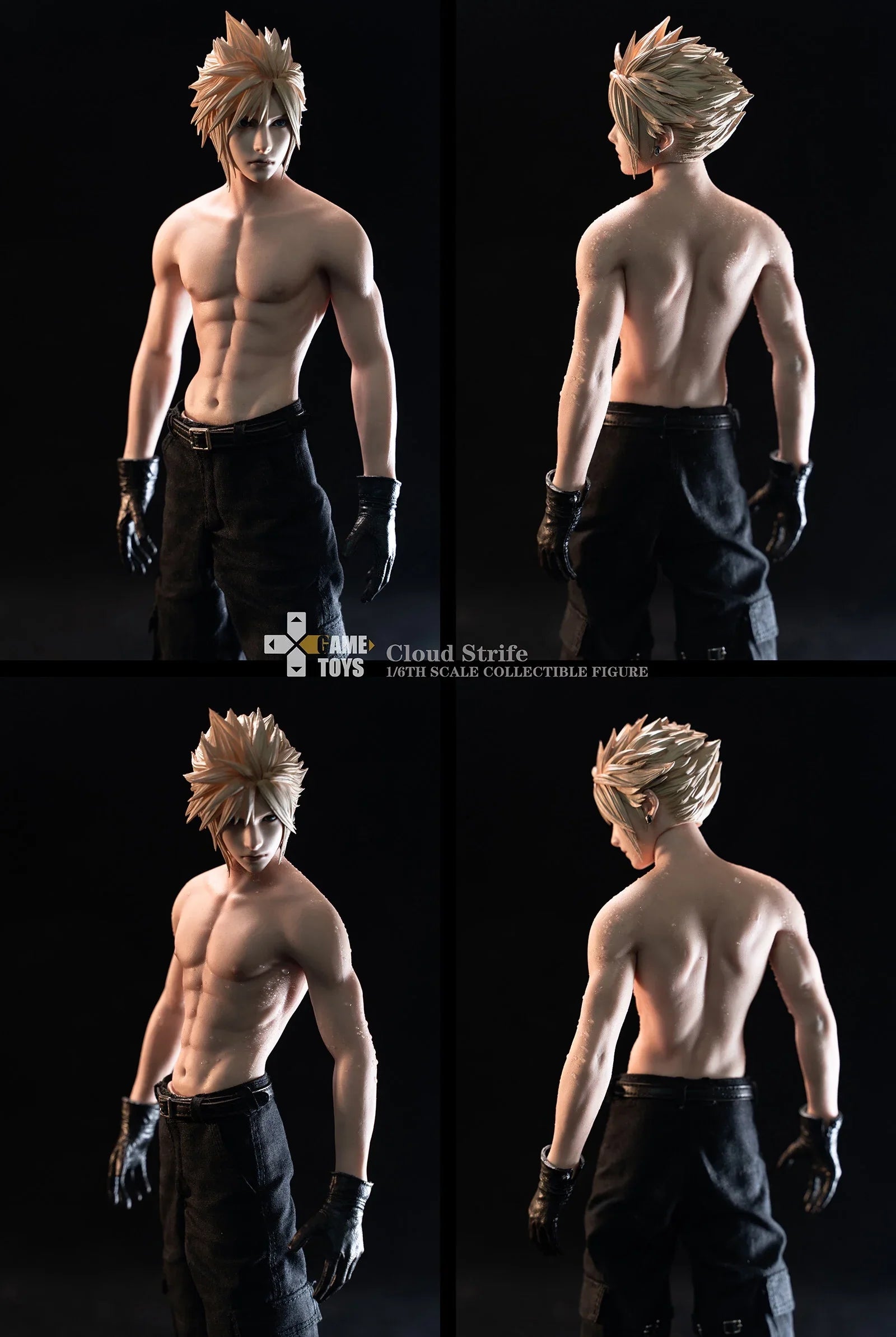 Original  FF7 AC Game toys GT-006A 1/6 Cloud Strife 1/6 Action Figure About 32CM