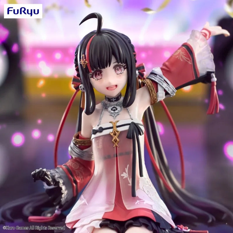 In Stock FuRyu Genuine Noodle Stopper GRAY RAVEN：PUNISHING Pulao Anime Character for Kids Gift Collection Action Toys Model