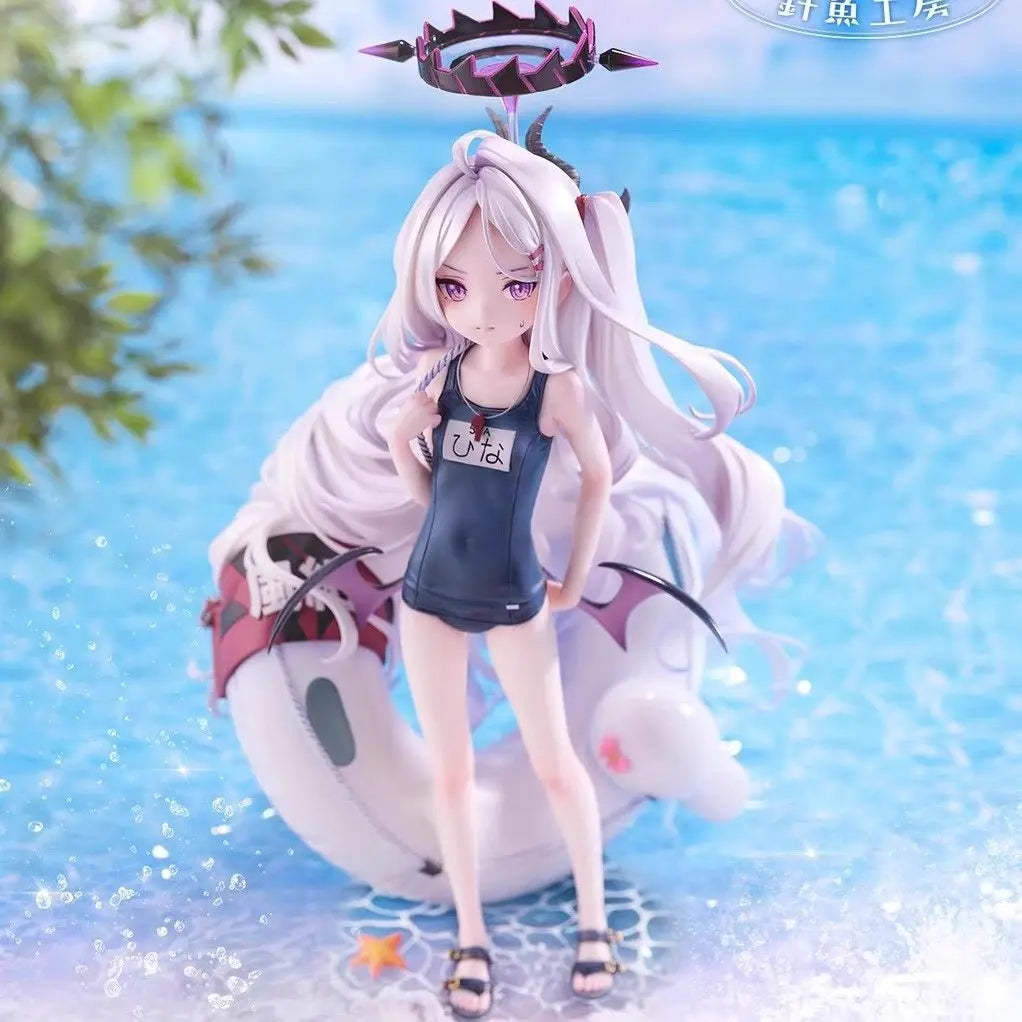 24CM New Game Anime Blue Archive Sorasaki Hina swimsuit kawaii Action Figure PVC Model Toys Doll Desk Decor Gifts