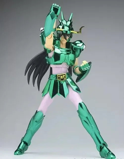 Shipped Within 24 Hours Saint Seiya Saint Cloth Myth GT Helmet Dragon Shiryu Model EX Assembly Action Figures Gifts