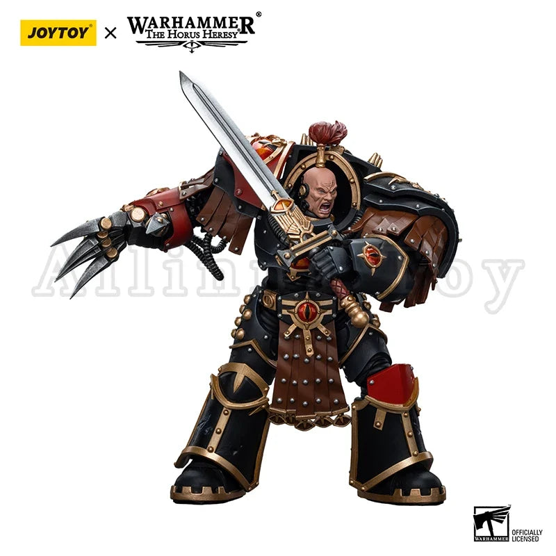JOYTOY 1/18 Action Figure The Horus Heresy Sons of Horus Ezekyle Abaddon First Captain of the XVlth Legion Anime