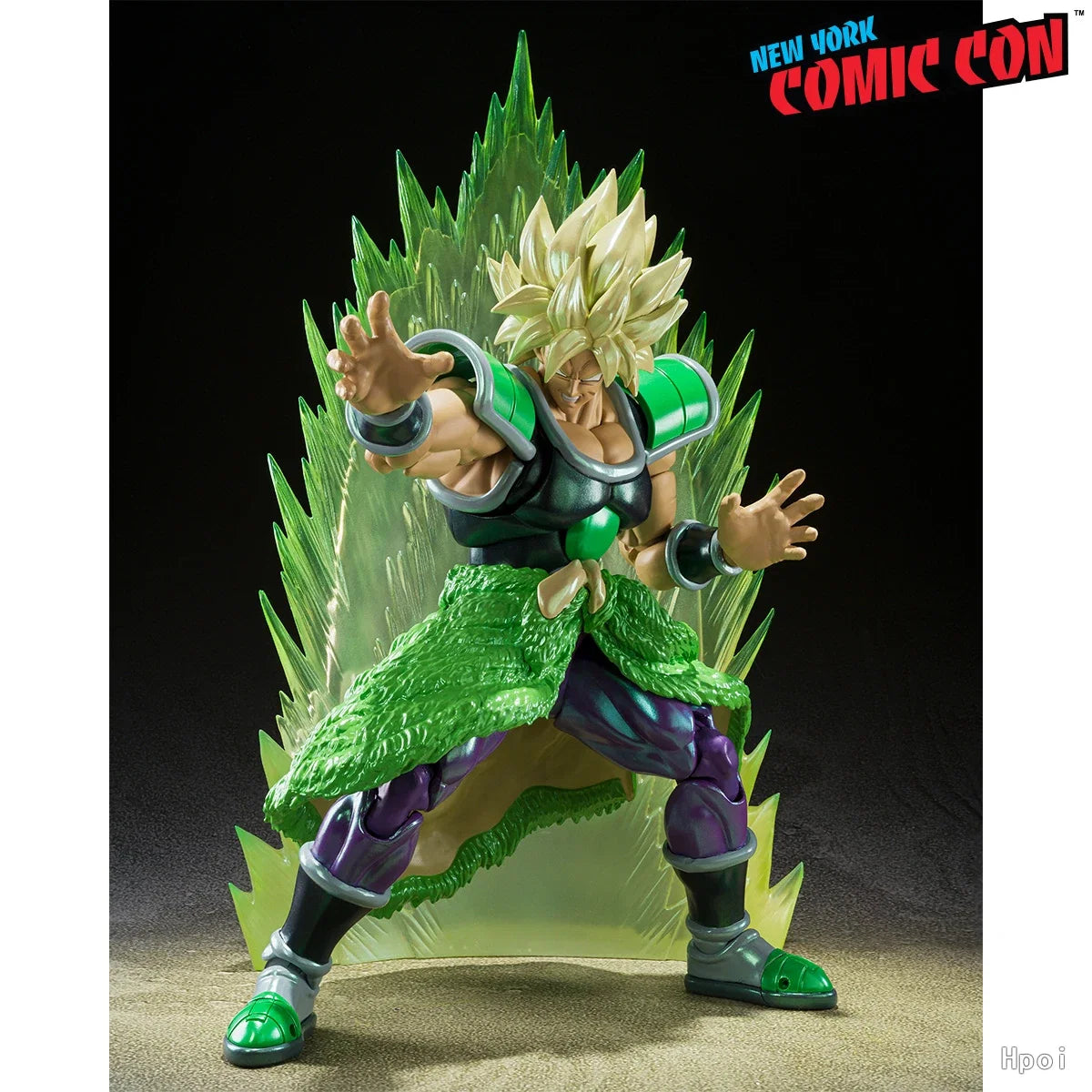 Bandai Original S.H.Figuarts Series SUPER SAIYAN BROLY -Exclusive Edition- New York Comic-Con 2022 Launches Souvenirs Toy Model