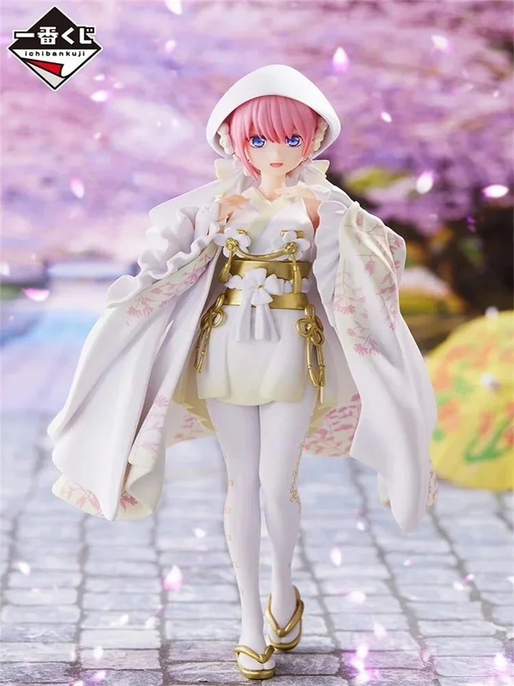 The Quintessential Quintuplets Anime Figure Nakano Ichika Nino Miku Yotsuba Itsuki Kawaii Model Desktop Decoration Kids Toy Gift