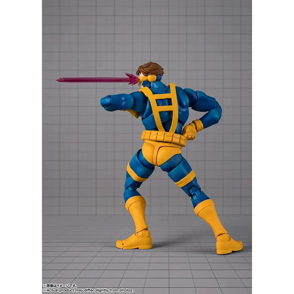 In-Stock Original BANDAI S.H.Figuarts X-Men Cyclops (Gamerverse) 14.5cm Collectible Action Comic Figure Model Ornament Toy Gifts