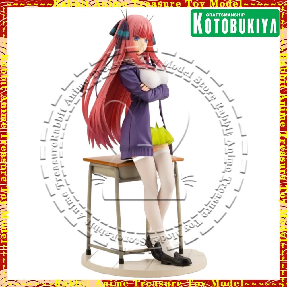 In Stock Original Genuine Kotobukiya The Quintessential Quintuplets Nino Nakano 1/8 PVC Statue Anime Figure Collectible Gift