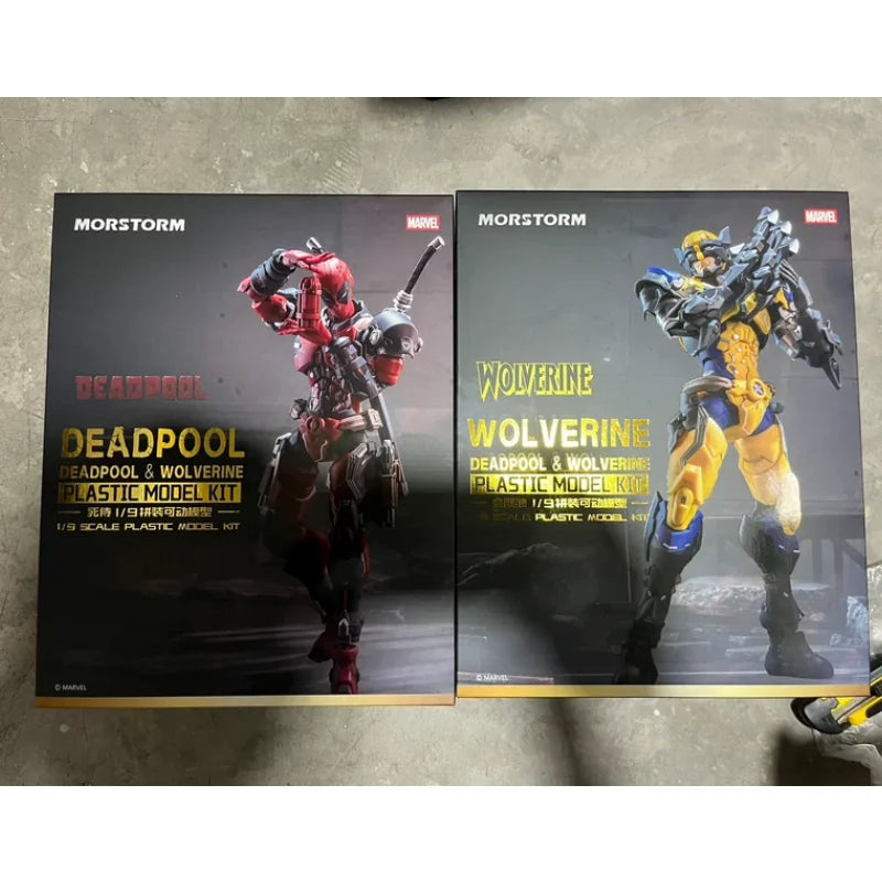 in stock Deadpool and Wolverine 1/9Action Figure PVC Assembled Model Toy Collection Gift for Boys MORSTORM Original