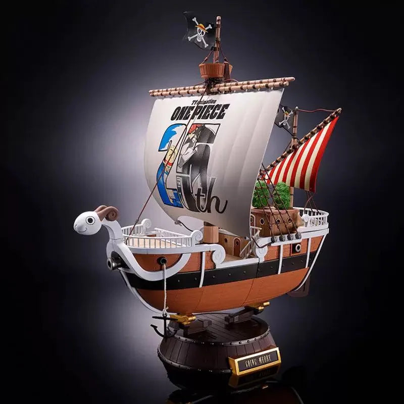 100%Original in Stock Bandai One Piece Superalloy Going Merry 25th Anniversary of Animation Anime Character Model Toy Collection