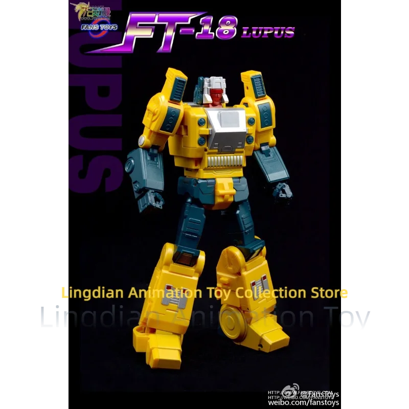 【In Stock】100% Original FansToys FT-18 Lupus Man Wolf G1 Transformation Toys Autobot MP Ratio Finished Mecha Collection Gift
