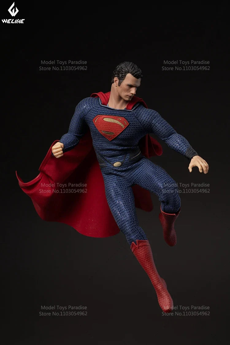 In Stock WELIKE TOYS 1/12 Collectible Toys Superman Hero Kryptonians Son Movable Soldier Full Set 6'' Action Figure Model Gifts