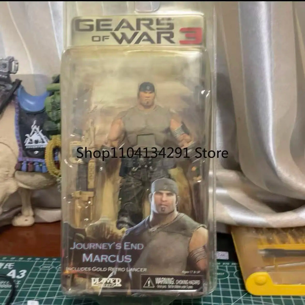 Original Storm Toys Gears of War Full Series Soldier Figures 6-inch Beast Rider 18cm Articulated Action Figure Collector's Gift