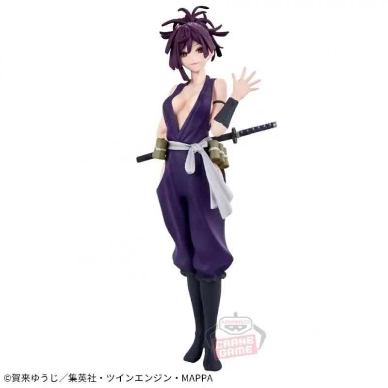 Bandai In Stock Original Banpresto Dxf Hell's Paradise Yuzuriha Anime Action Figure Model Boxed Toys Gift Genuine