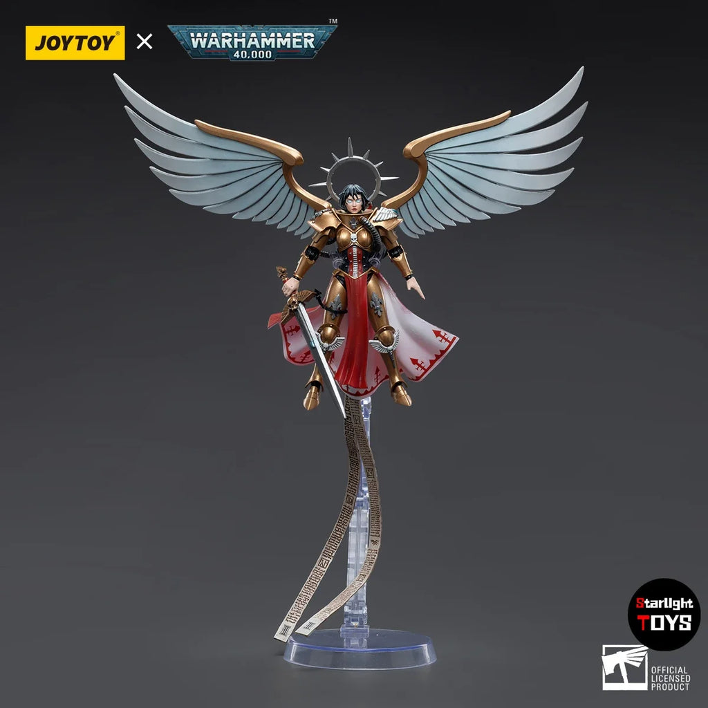 JOYTOY Warhammer 40K Adepta Sororitas Celestine The Living Saint Model Toy Gift 1/18 Action Figure