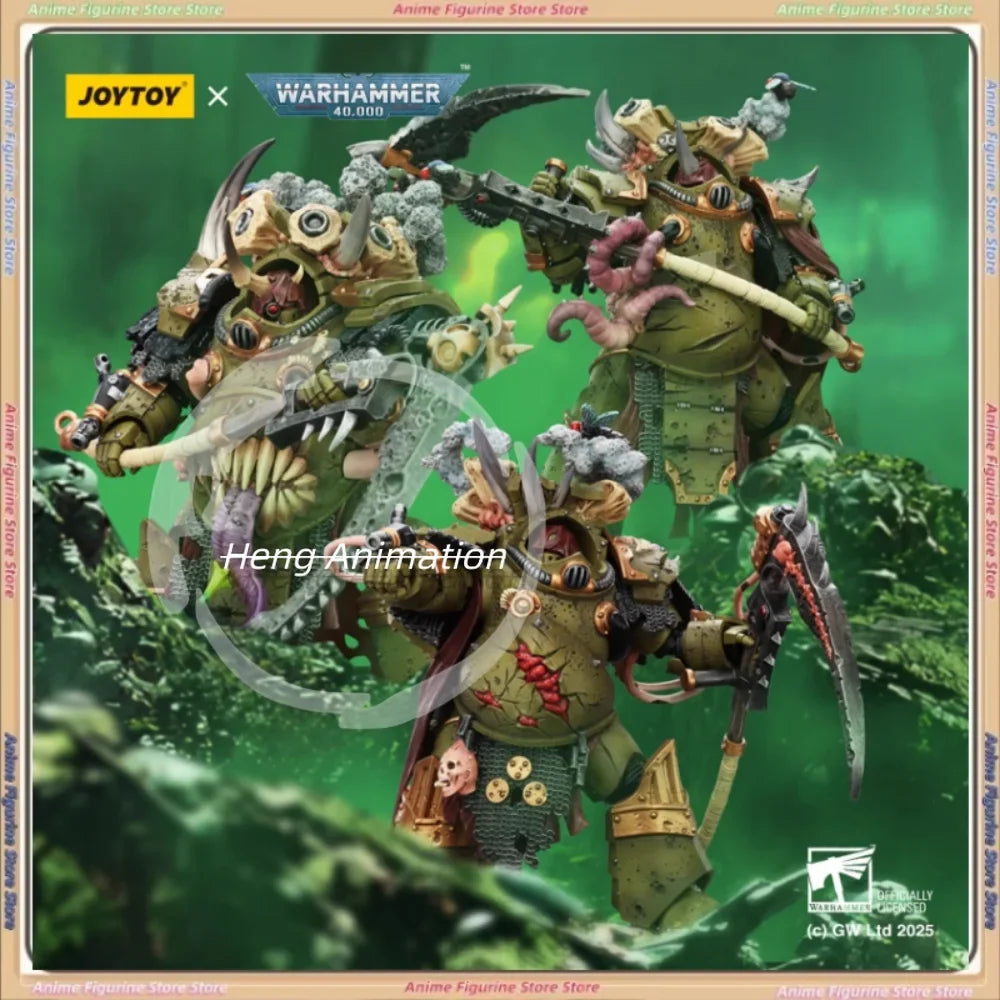 JOYTOY Dark Source 1/18 Warhammer 40K Death Guard Death Suit Terminator Warrior Movable Figure New Release