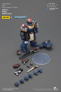 JOYTOY Warhammer 40K 1/18 Ultramarines Titus Metaurus Levantus Torvald Action Figure Model Dolls Toy for Collection Display