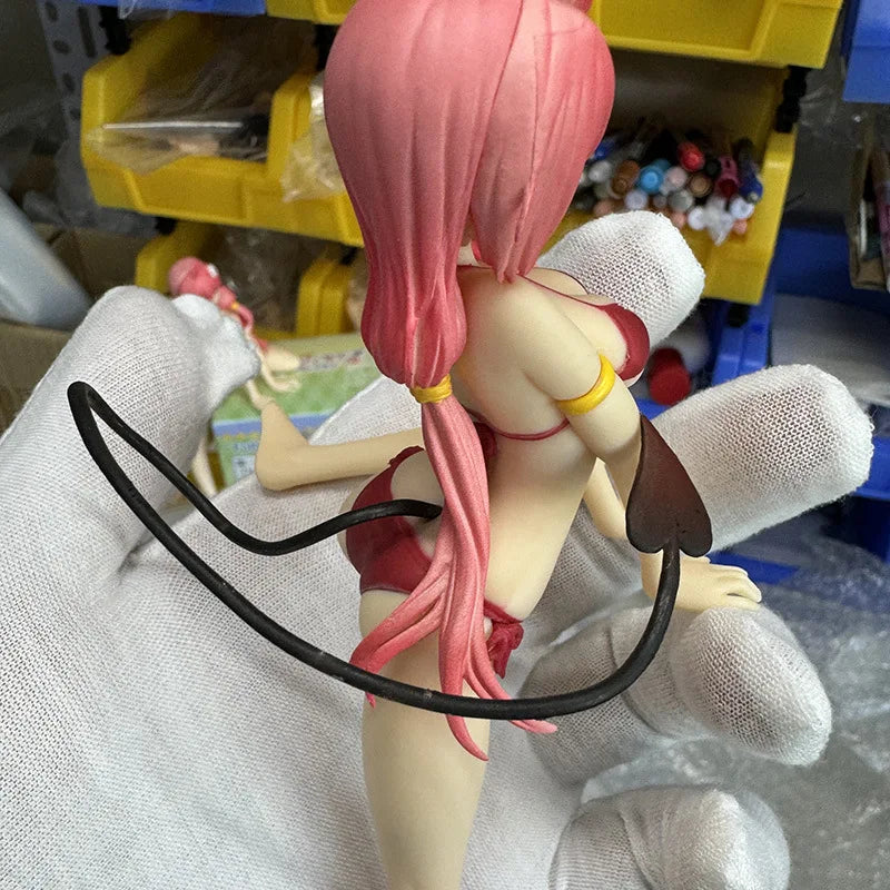 16cm Tolove Lala Satalin Deviluke In Swimsuit Anime Girl Figure Model Statue Collection Desktop Decoration Ornament Toys Gifts