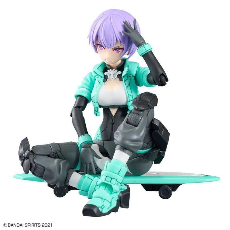 Bandai 30MS Model Kit Anime Figures SIS-V00 Rydira Color A Action Figure Building Kit Collectibles Model Toys For Boys Gift