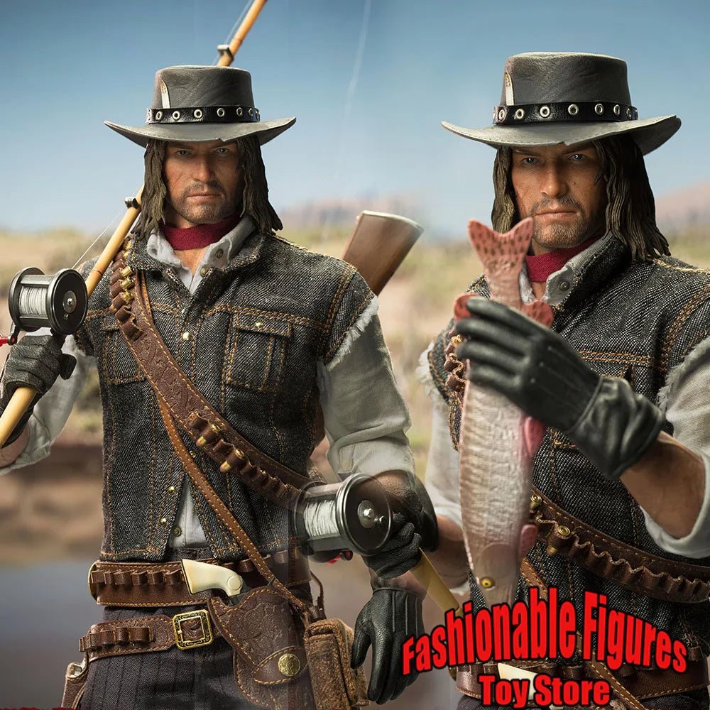 LIMTOYS LIM011 1/6 Scale Collectible Figure John Marston Western Cowboy Doll Full Set 12Inch Men Soldier Action Figure Body Toys