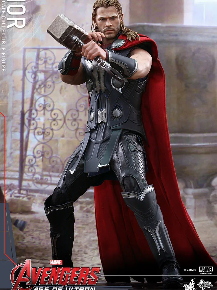 HOTTOYS HT MMS306 1/6 Collectible Thor 4.0 Action Figure Marvel Avengers Age of Ultron Movie 12" Full Set Fans Model Dolls