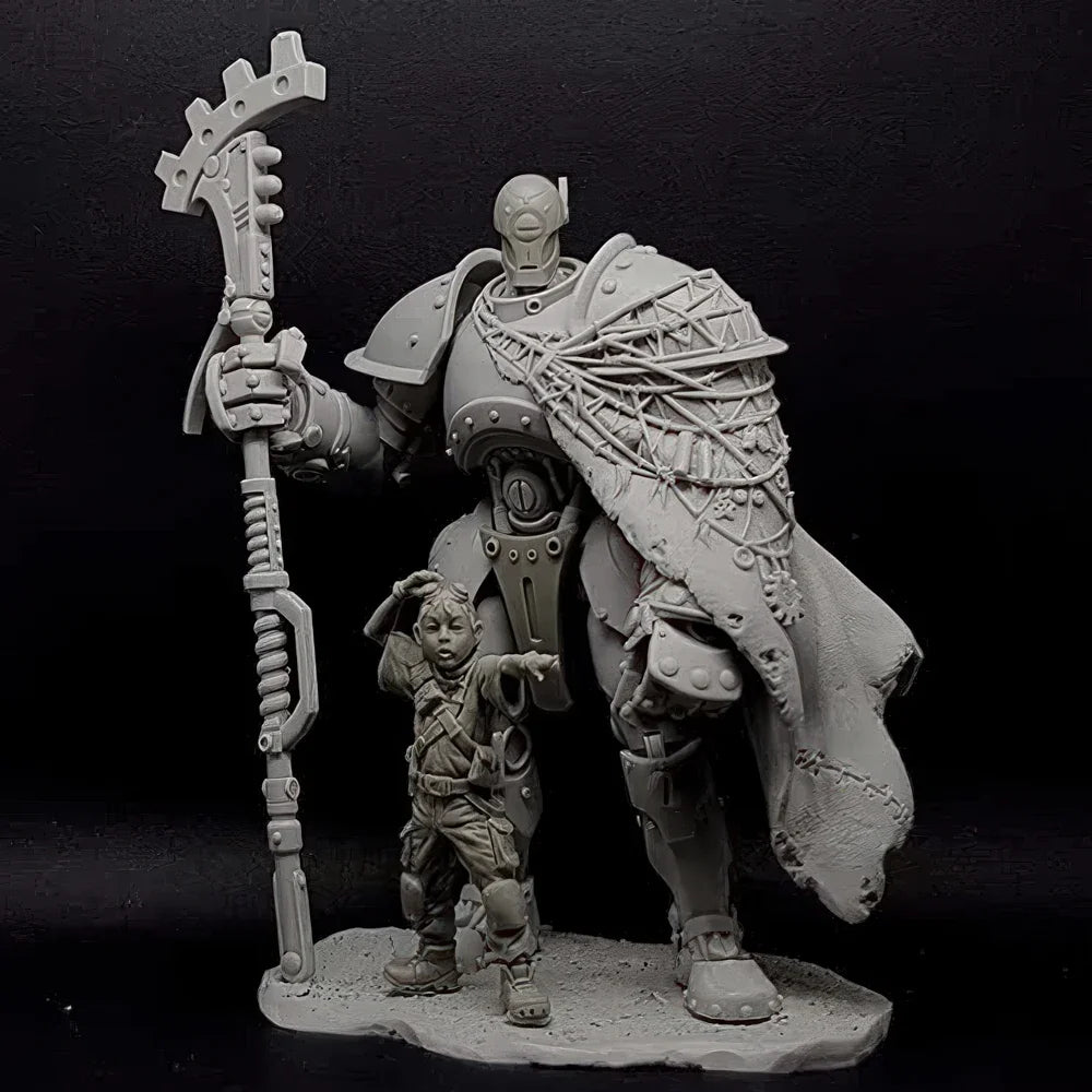 Resin Model figure, GK, 1/24 Guardian, Fantasy theme, Unassembled and unpainted kit