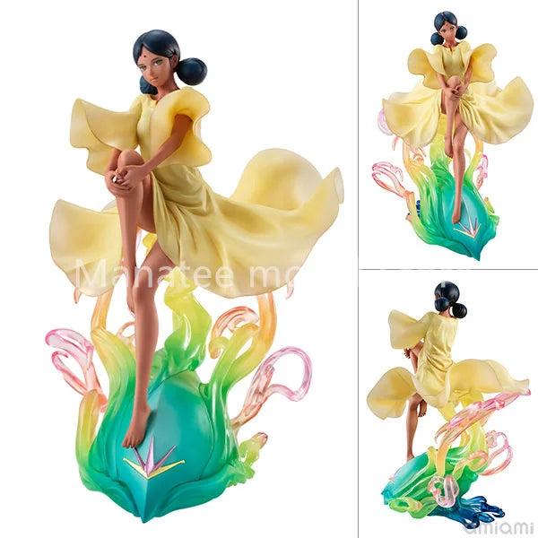MegaHouse Original Mobile Suit Gundam Lalah Sune 1/8 PVC Action Figure Anime Model Toys Collection Doll Gift