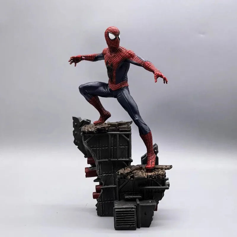 New 17cm Spider-Man：No Way Home Figure Spider Man Classic Poses Collection Of Animation Models Desktop Ornaments Toys Gift