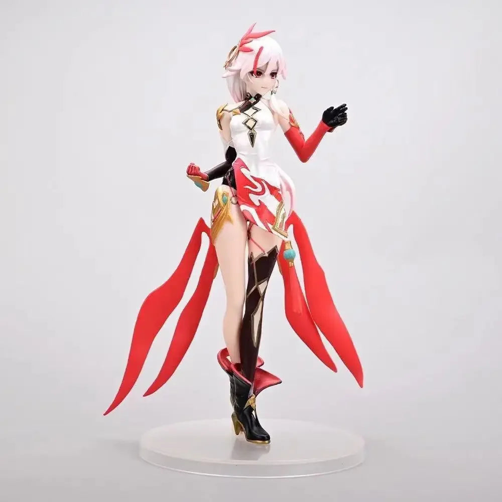 22cm Honkai Impact 3rd Fu Hua Anime Girl Figure Houkai Gakuen Kiana Kaslana Action Figure Adult Collectible Model Doll Toys Gift