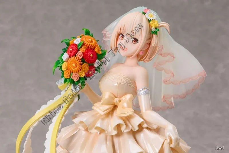 In Stock Original ANIPLEX+ 1/7 Scale Figure Lycoris Recoil Chisato Nishikigi Wedding Ver. 255mm Anime Statue Collectible Toy