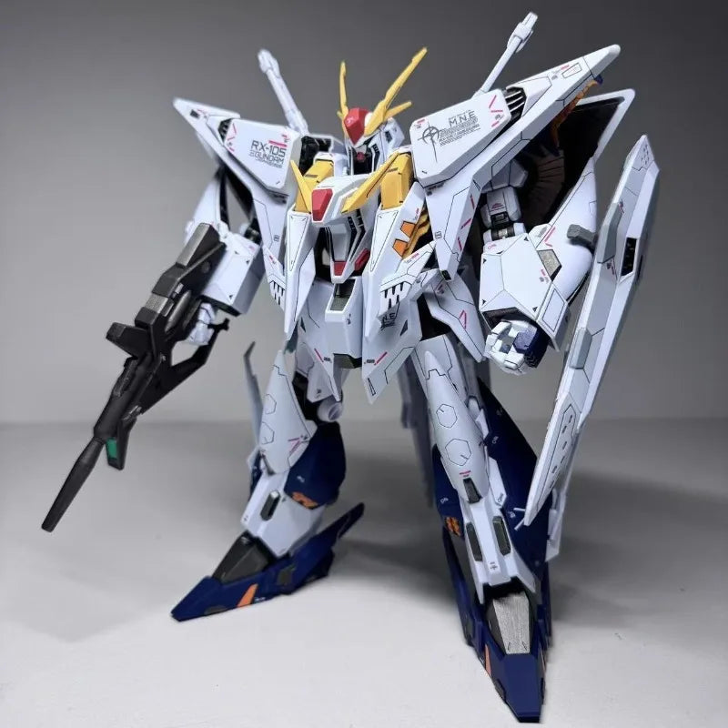 In Stock JUJIANG HG RX-105 XI 1/144 Assembly Model Kit Action Figure Robot Toy for Hobby Kids Collection Plastic Model Gift