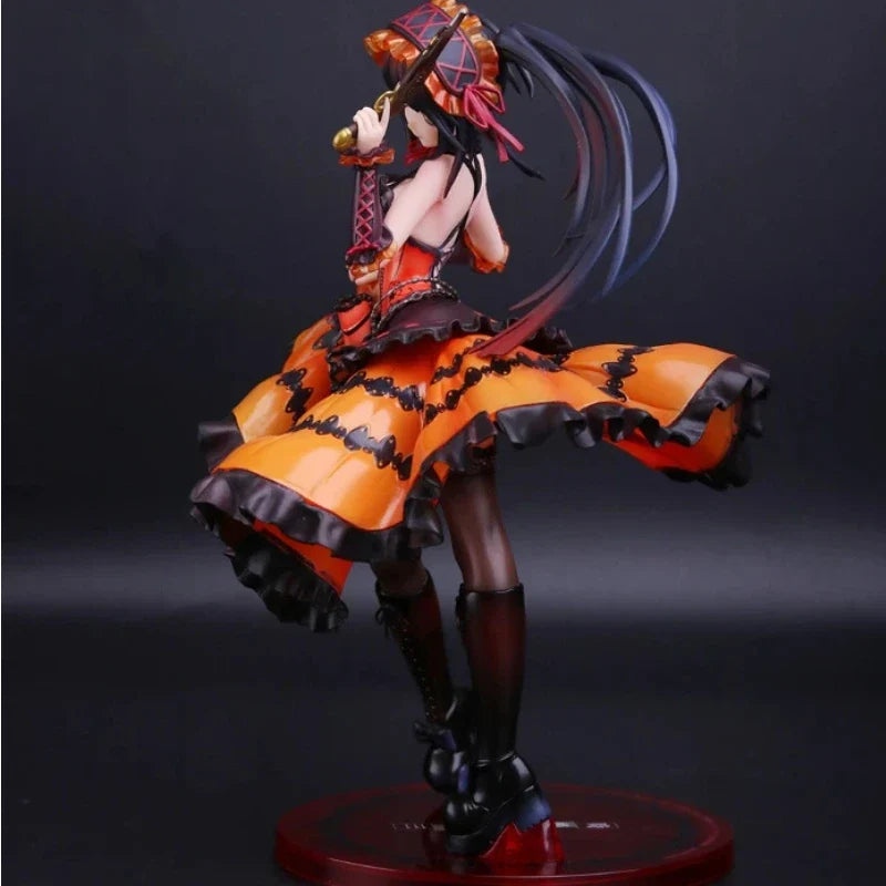 Date A Live Kurumi Tokisaki 6th Mayuri Judgment Anime Figure Pvc Figure With Interchangeable Hands Boxed Collectible For Fans