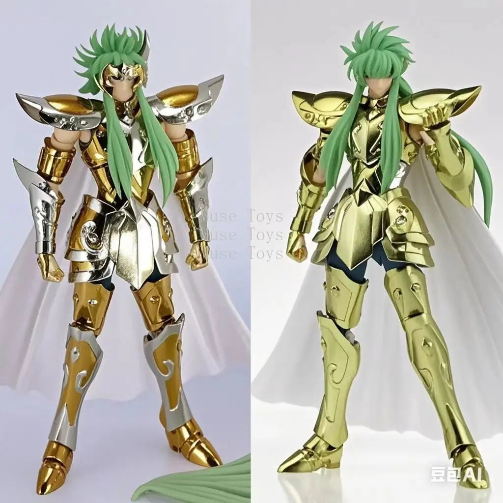 In Stock ShineTime/ST Model Saint Seiya Myth Cloth EX Aquarius Degel Gold Lost Canvas/LC Knights of The Zodiac Action Figure