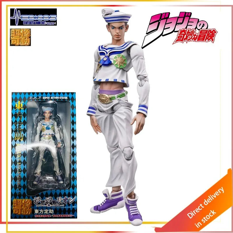 MEDICOS Original Super Like Mobile Jojo Fantastic Adventure Part 8 Dongfang Dingzhu  Action Figure Model Toys Movable Model