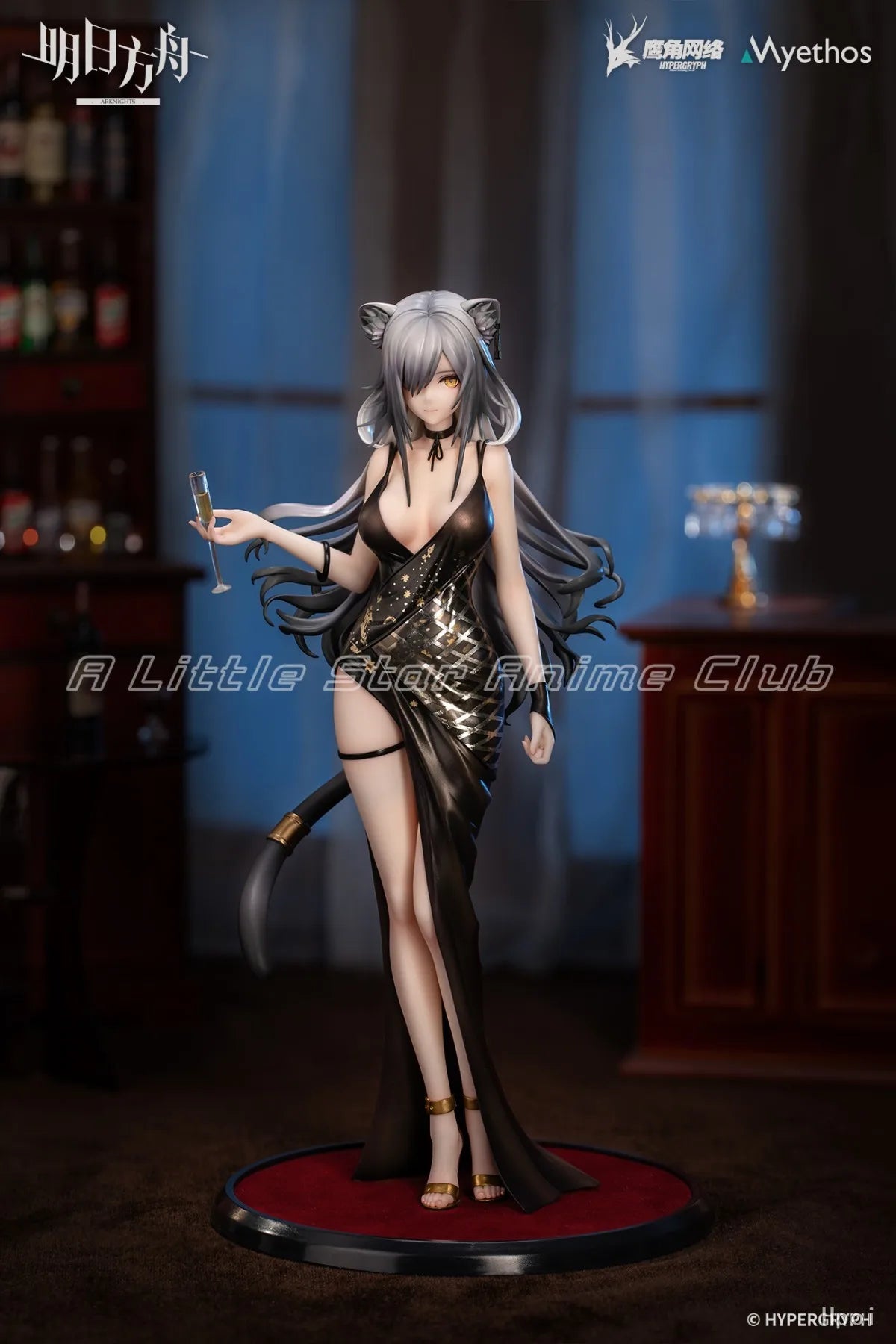 In Stock Original Myethos Arknights Schwarz Shengli Animation Figures Model Collection Gifts Toys