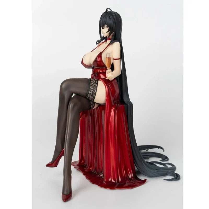 22cm Azur Lane Beautiful Girl Figure Taihou Formal Wear Anime Collectible Model Pvc Desktop Decorations Holiday Gifts Kids Toys