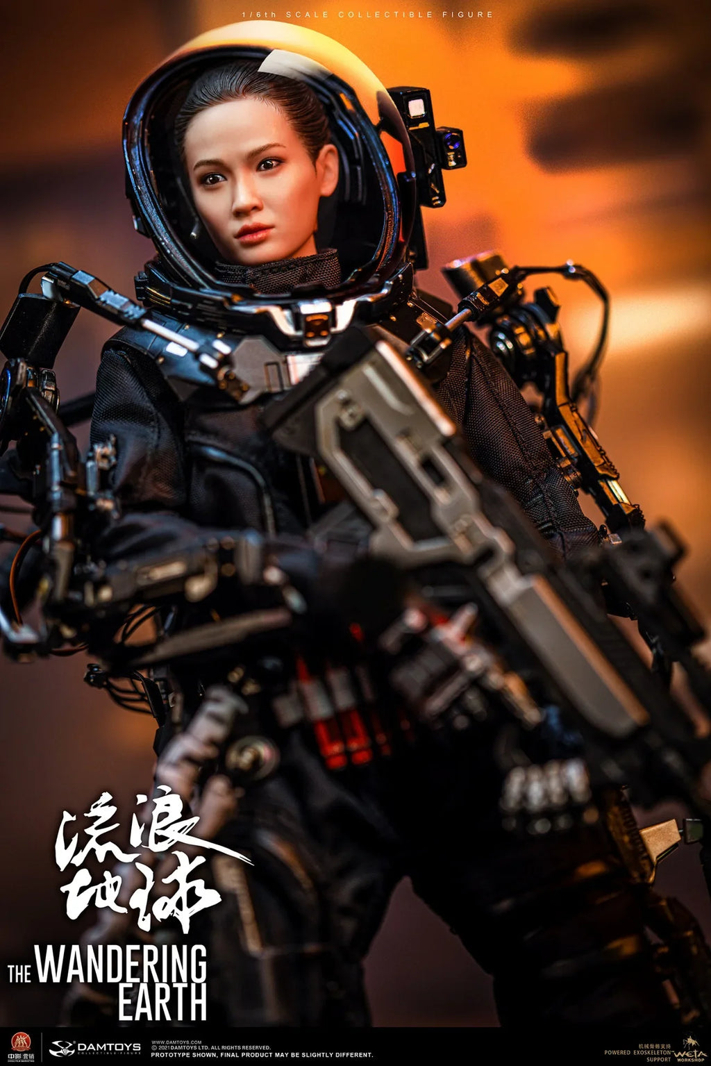 Original DAMTOYS DMS036 1/6 Scale Female Soldier Chinese Classic Movie Zhou Qian Rescue Team Full Set 12in Action Figure Model
