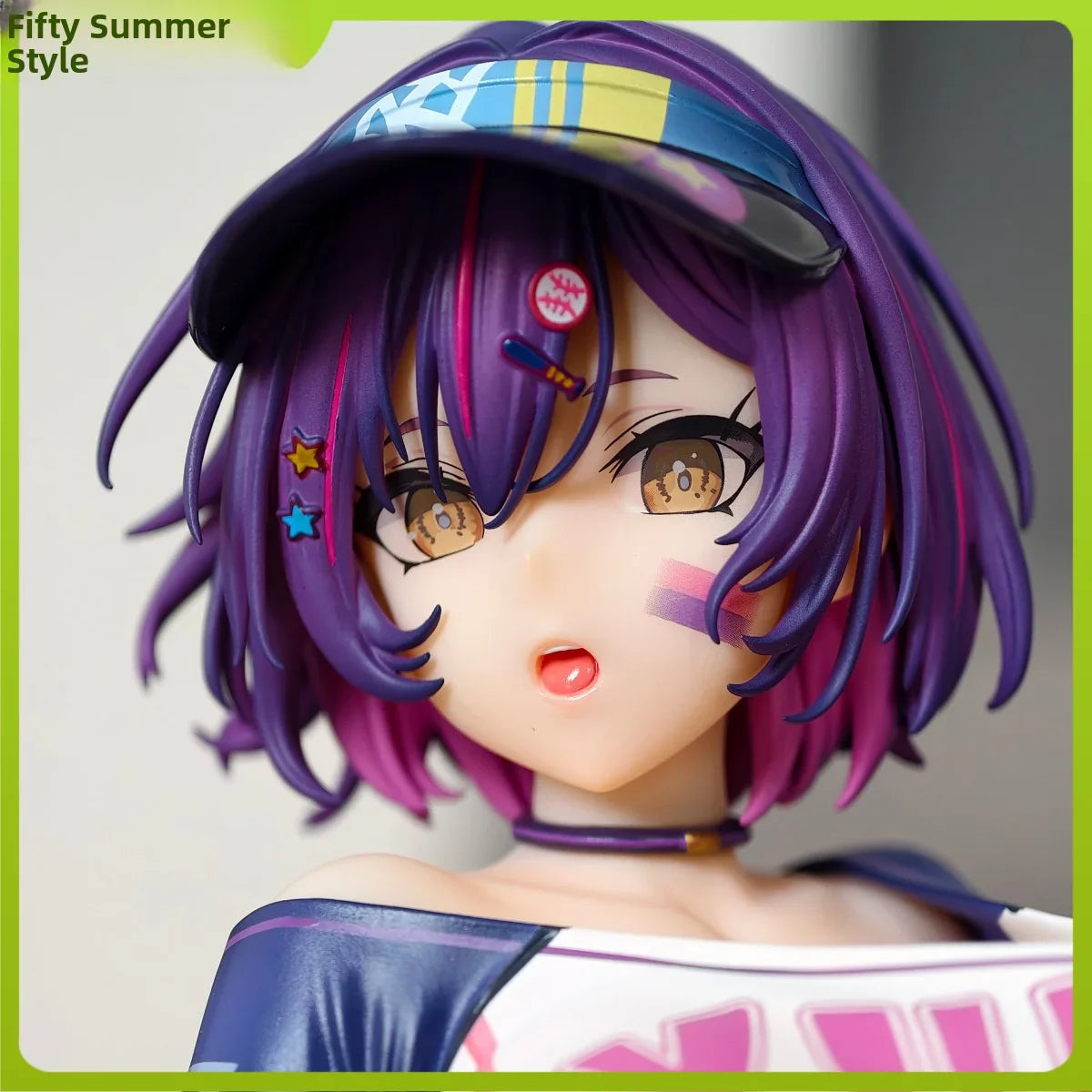 Cute Anime Girl Baseball Figure CR Ula's Baseball Collectible Model Gift Gng PC Case aphics Card Display Item