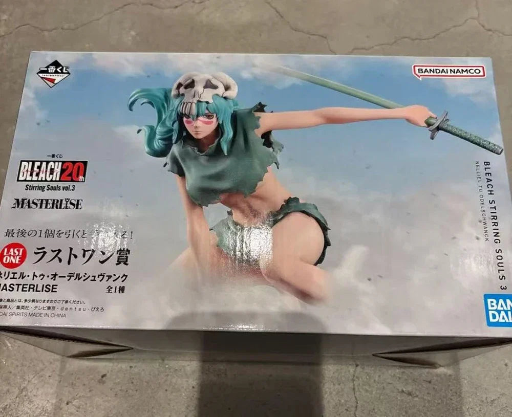 100% Original Bandai Spirits Ichiban Kuji Bleach Ulquiorra Cifer Bleach Szayelaporro Granz Nelliel Tu Oderschvank Anime Figure