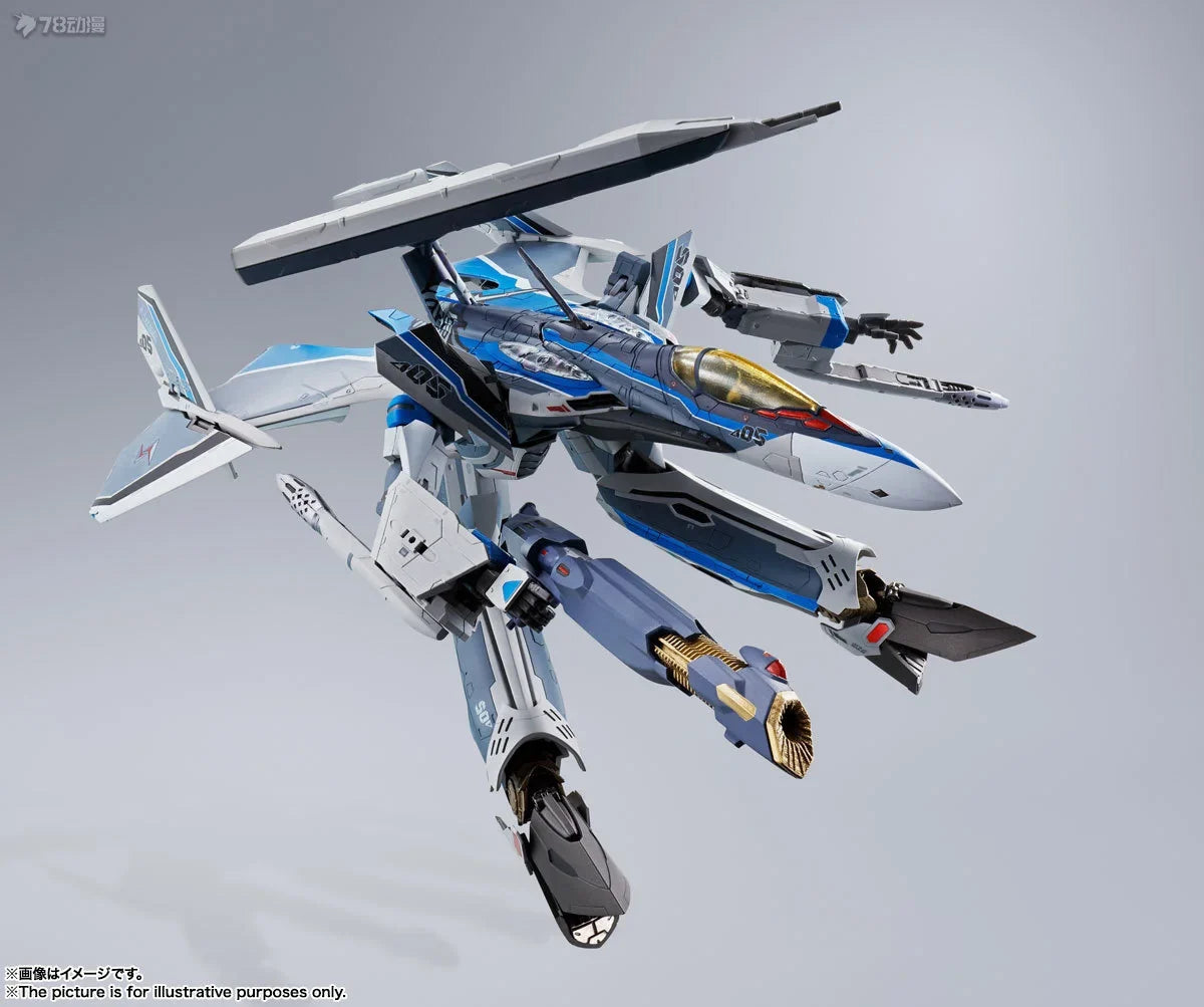 Original Model Kit VF-31 AX KAIROS-PLUS Anime Action Figure Metal Model Toys Collectible Model Robot Gifts for Boys