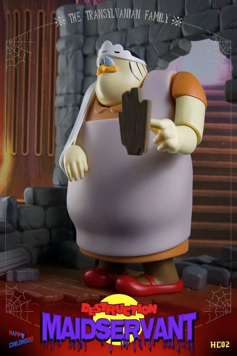【Original】HAPPY CHILDHOOD HC02 Nanny Wrecking Maid Action Figures Collectibles Models Classic Anime Toys