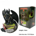 Beast Kingdom Dragon Taming Master Night Evil Dinosaur Toothless Boy Toothless Boy Doll Model Desktop Ornament