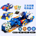 Screechers Explosive Speed Car 3 Metamorphosis Actionfiguren Kindergeschenke Jungen Spielzeug Auswurf Flip Verformung Doppelauto