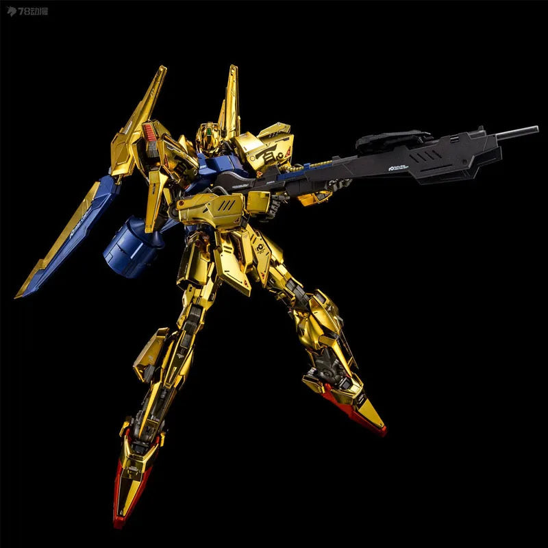 Bandai Original MODEL KIT GUNDAM MG HYAKU - SHIKI RAISE CAIN 1/100 Anime Action Figure Assembly Model Toys  Model Gifts for Boys