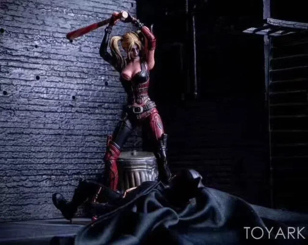 Anime Movie Suicide Squad Harley Quinn Joint mobility Action Figure PVC Model Statue doll Toy Desk Decor Collection Gifts boxed