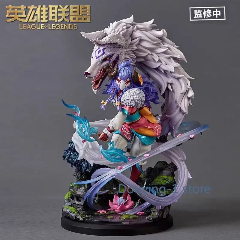 League of Legends Spirit Blossom Kindred 1:6 Sculpture Game Official Peripheral Large Ornament in Stock