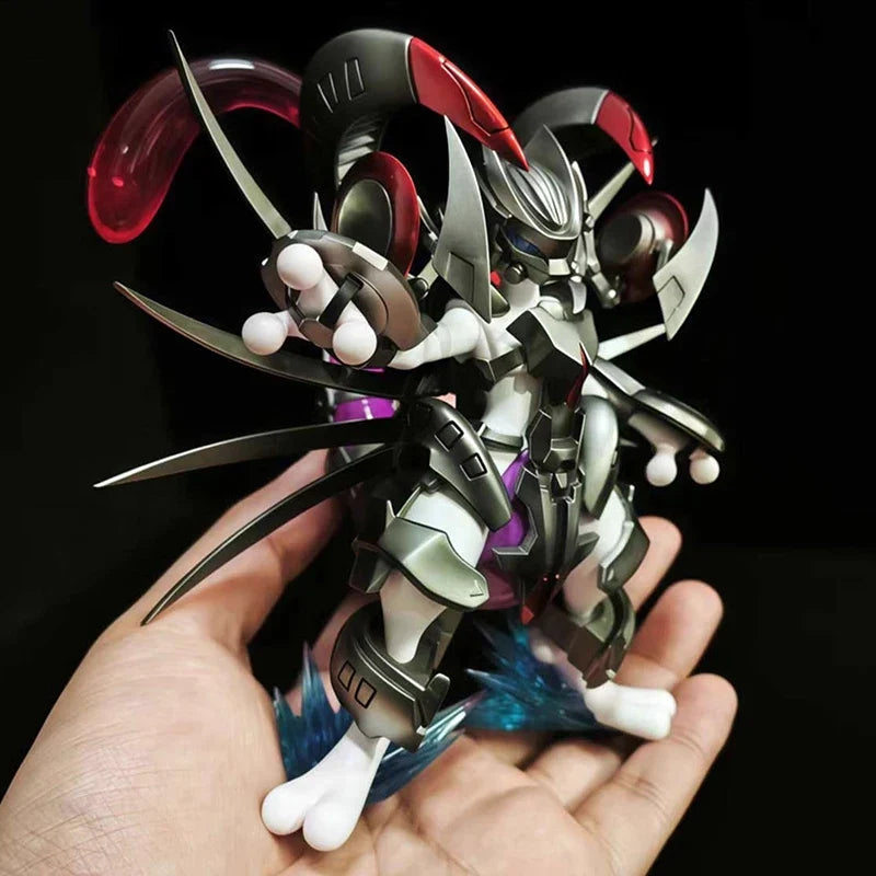 New Mewtwo Figure Armor Mewtwo Action Figures Pvc Statue Model Collection Desk Decoration Doll Toys Ornament Christmas Gifts